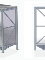 Roostevaba 6500L plastgraanuli silo