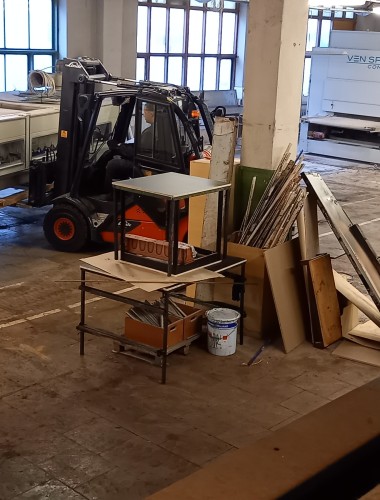 In the customer's old production