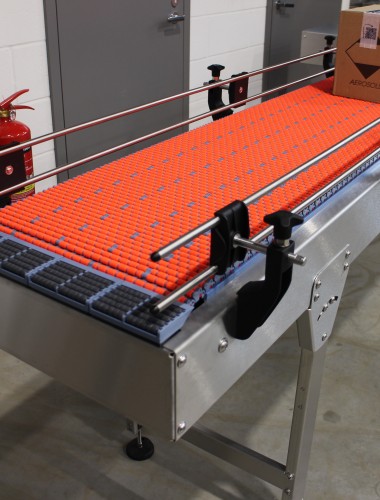 Accumulation Conveyor for a Robotic Packer