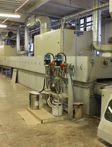 In the customer's old production