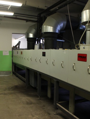 In the customer's old production