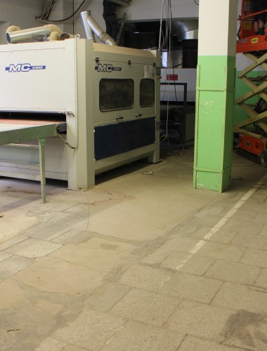 In the customer's old production