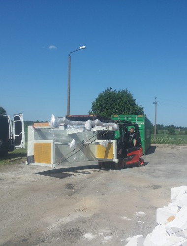 Installation of pipe production lines, along with the delivery and construction of all other necessary components.