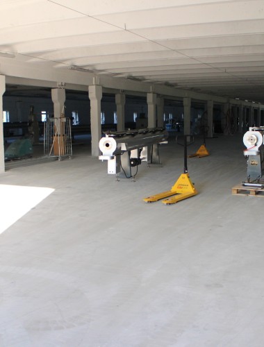 Installation of pipe production lines, along with the delivery and construction of all other necessary components.