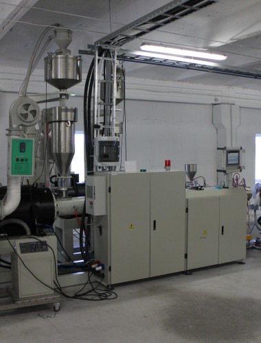 Installation of pipe production lines, along with the delivery and construction of all other necessary components.